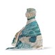 150x200cm Kid Adult Hooded Blankets Soft Ocean World Wearable Throw Blankets Cloak