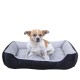 Waterproof Warm Winter Pet Bed With Bone Decoration For Large Dog Puppy Kennel Pet Supplies