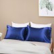 2pcs Silky Soft Pillow Case Bed Cushion Cover Pillowcase Luxury Room Home Gift