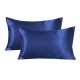 2pcs Silky Soft Pillow Case Bed Cushion Cover Pillowcase Luxury Room Home Gift