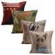 Fashion Series Square Pillow Cases Waist Cushion Cover Home Sofa Car Decor