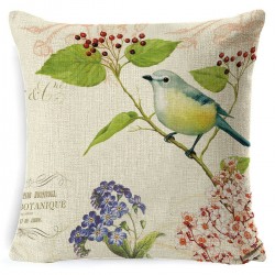 Pillow Case Linen Throw Cushion Covers for Home 18Inch