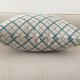 SOFO Chenille Fabric Sofa Cushion Cover Plaid Throw Pillow Cover Decorative Pillow Case for Car Home