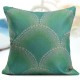 Linen Vintage Pineapple Ocean View Pillow Case Home Sofa Car Cushion Cover