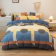 Thickened 100% Cotton Bedding Sets 3/4pcs Suit Single Double Bed Cotton Anti-fading Bed Set Duvet Cover Sets