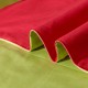 3 Or 4pcs Pure Cotton Brick Red Green Color Assorted Plain Bedding Sets