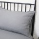 Oeko tex french linen luxury fitted bedsheet duvets stone washed flax bed cover