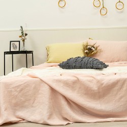 Natural French Linen 100% Flax Bed Bedding Duvet Cover Sheet Set Bedding Sets